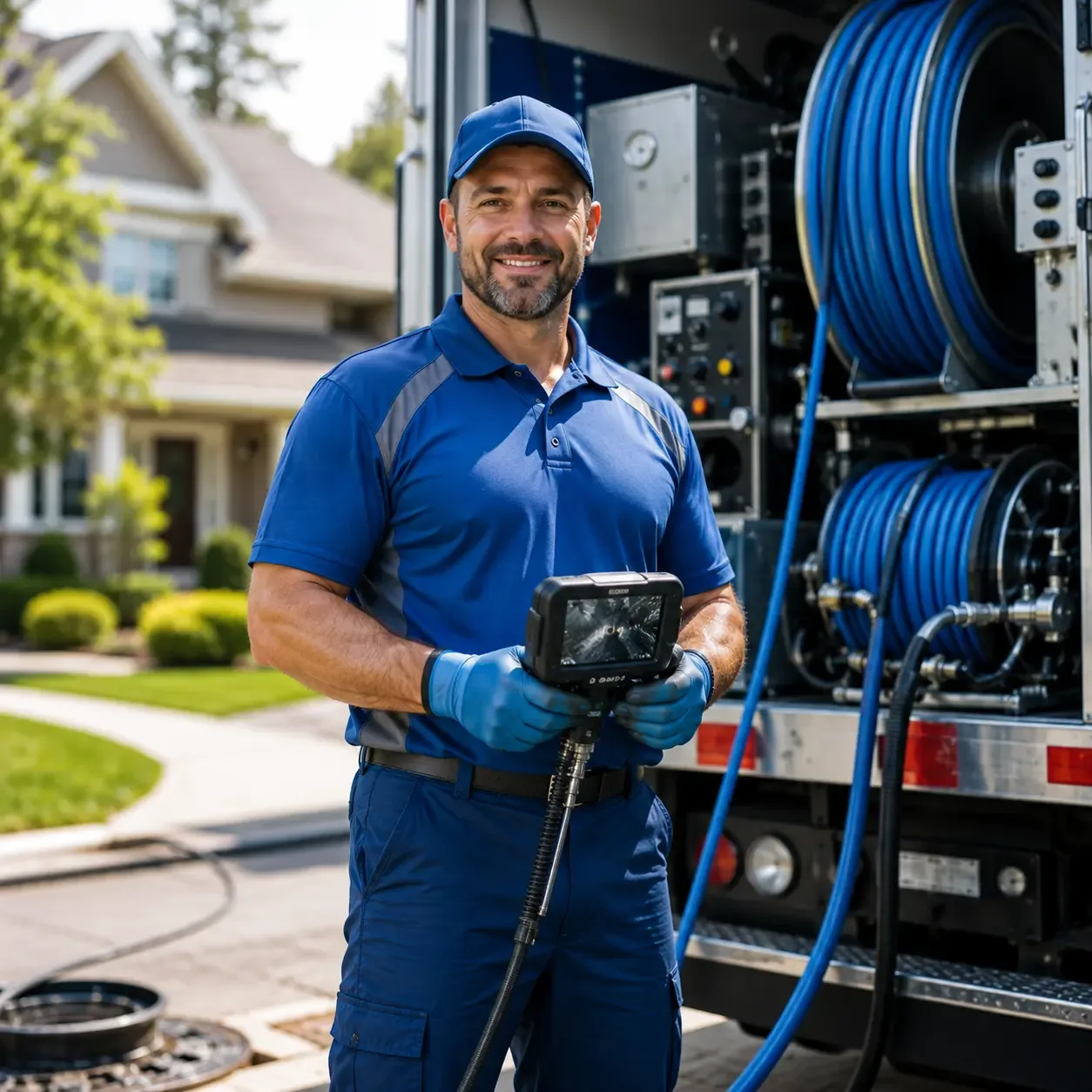 Local outdoor drain cleaning specialists in Spiceland, IN